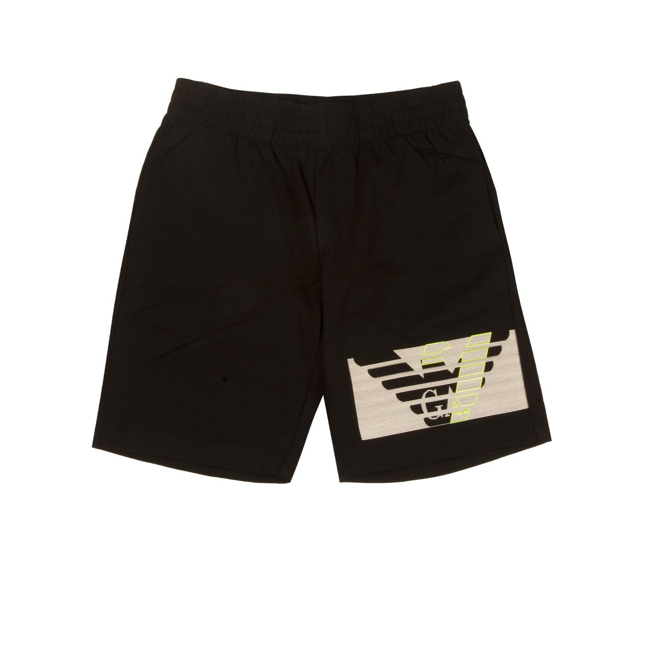 Bermuda Logo Eagle Bimbo Black 3LBS56BJ05Z 1200BLACK EA7 