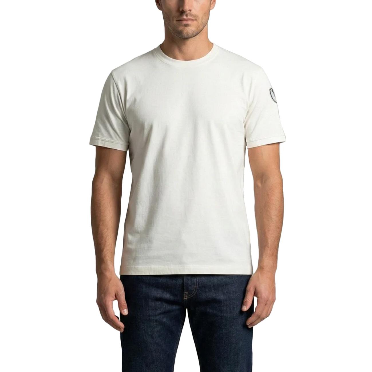 BLAUER T-shirt Hanson 26SBLUH02068-007439 102 BIANCO NEVE 