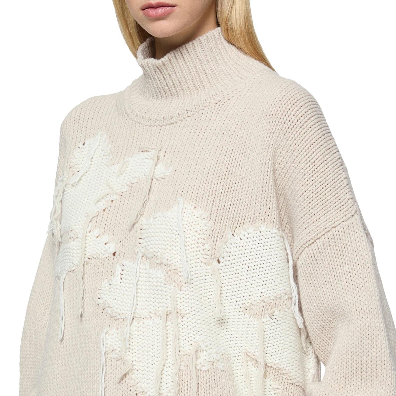 Dolcevita Intarsi DT351 M00948D 002 020 BEIGE DONDUP 