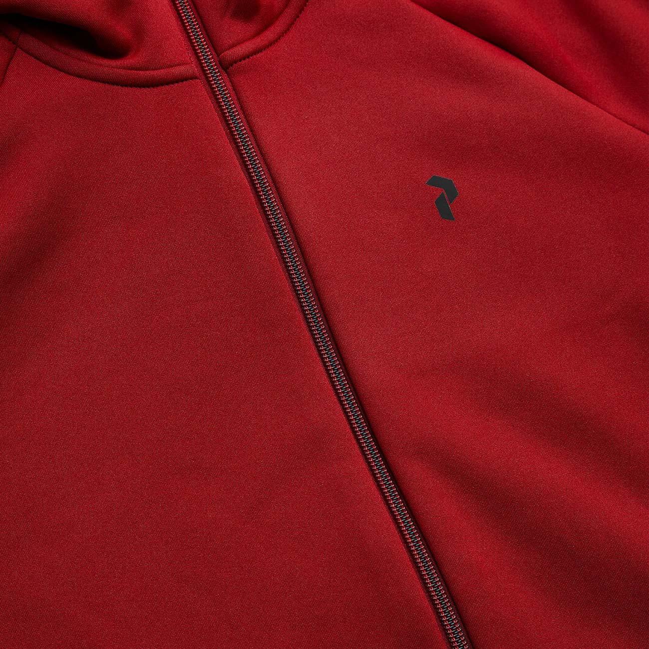 Felpa Rider Donna Sundried Tomato Blue Shado G79434 020 SUNDRIED TOMATO/BLUE SHADO PEAK PERFORMANCE 