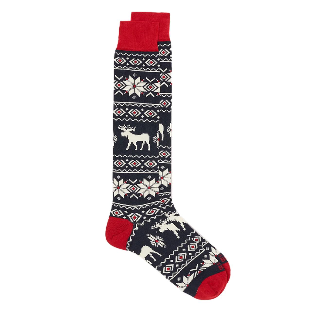 Calze Christmas Unisex Blu FW230022 4 BLU SOX IN THE BOX 