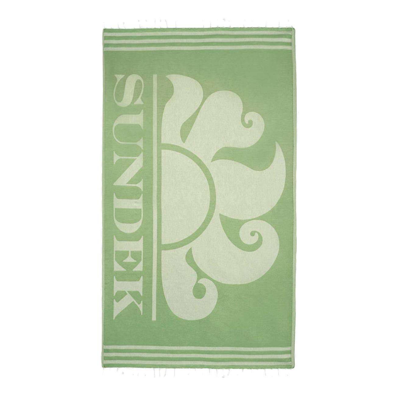 Telo Mare Key Fouta Jacquard AM401ATC1000 30200DARKARGREEN SUNDEK 