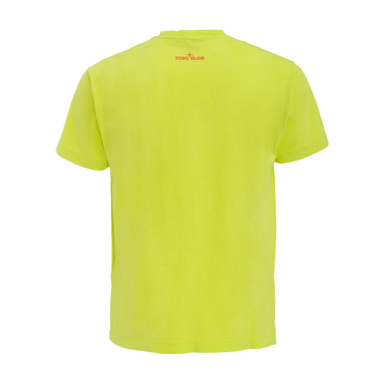 T-Shirt Tricromia Two Uomo Lemon ST/52NS93 V0031LEMON STONE ISLAND 