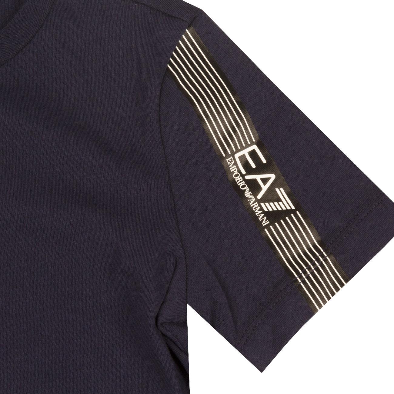 T-Shirt Stripes Bimbo Navy 3LBT57BJ02Z 1554BLUE NAVY EA7 