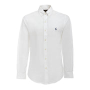 Camicia Slim In Popeline Uomo Bianco 710832480 002 WHITE POLO RALPH LAUREN 