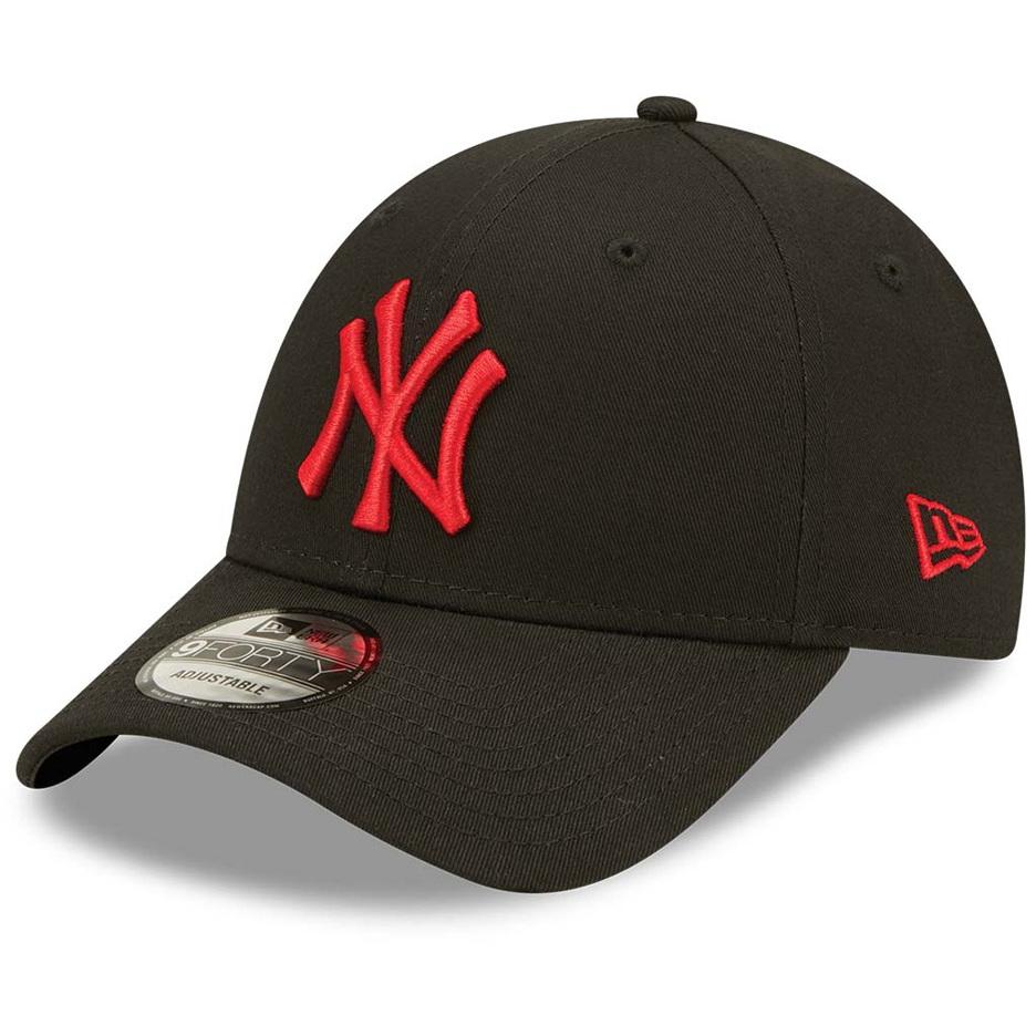 CAPPELLINO U. C/VISIERA LEAGUE ESSENTIAL 9FORTY NEW YORK YANKEES NEW ERA 60292494 BLACK/RED NEW ERA 