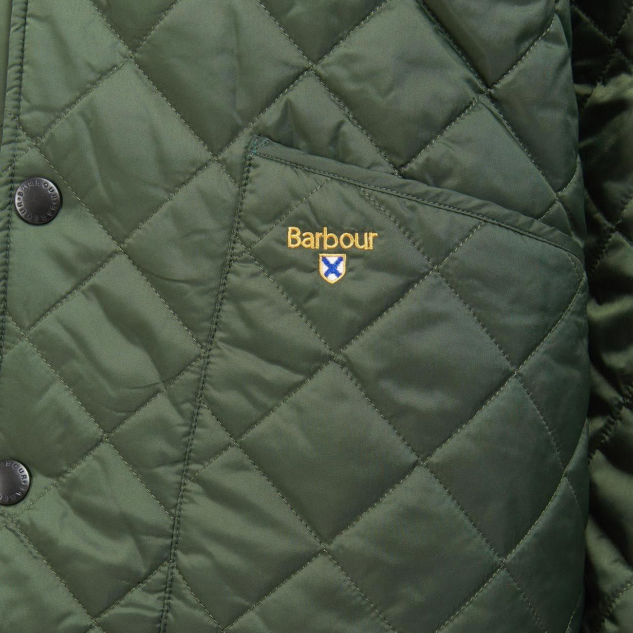 GIACCA U. CRESTED HERRON QUILT BARBOUR MQU1394 GN93 DUFFLEBAG/SUMMERIVY BARBOUR 