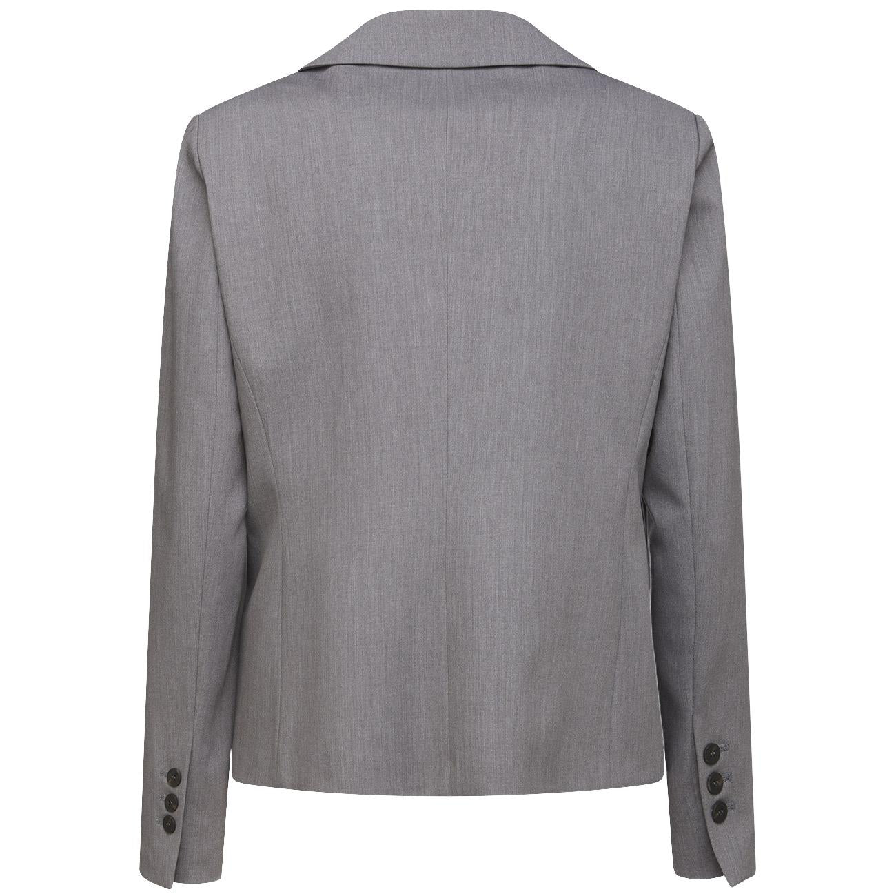 Giacca Doppiopetto Crop W302SILVIA697W721 930 GRIGIO CHIARO SKILLS MILANO 