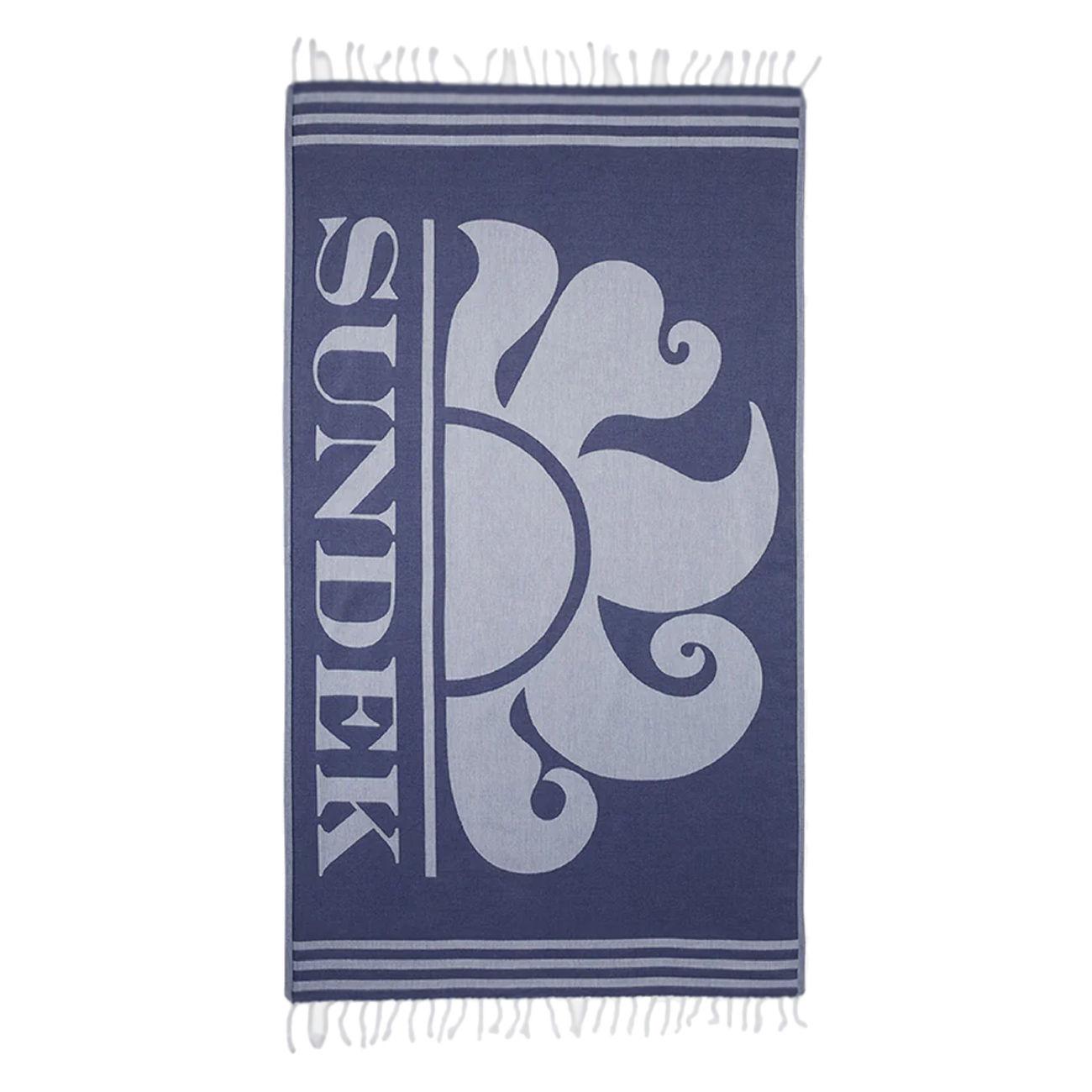 Telo Mare Fouta Basic AM401ATC1000 00700 NAVY SUNDEK 