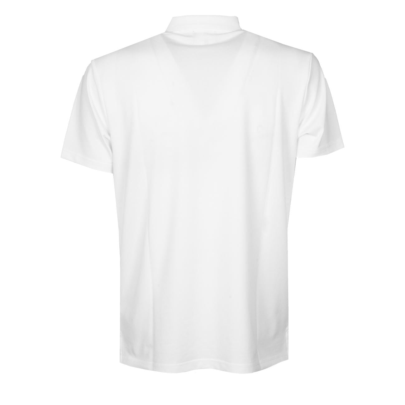 Polo In Piquet Stretch Uomo Bianco PEU516199012184 730 BIANCO PEUTEREY 