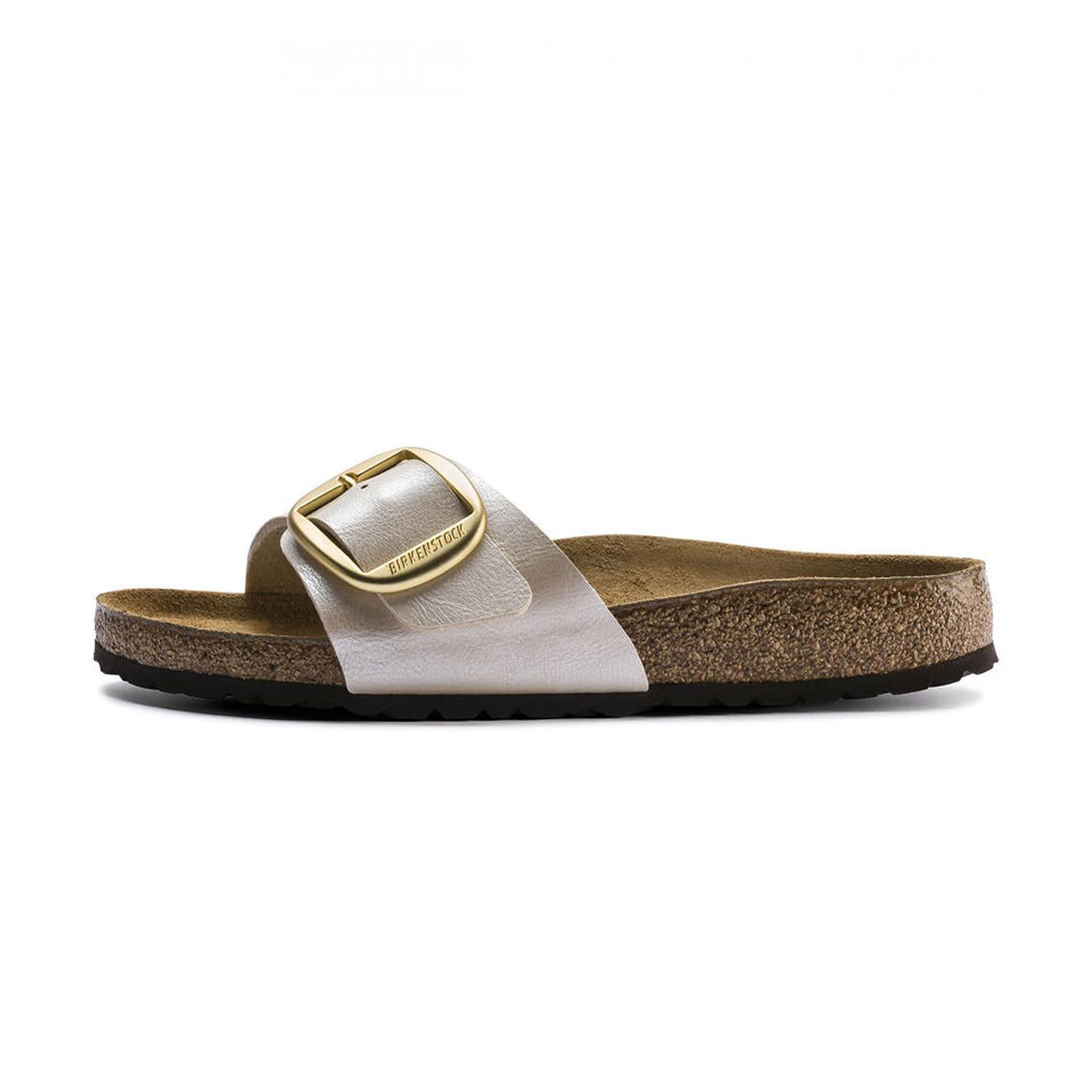 Sandali Madrid Big Buckle Donna Graceful Pearl White 1015279 GRACEFUL PEARL WHITE BIRKENSTOCK 