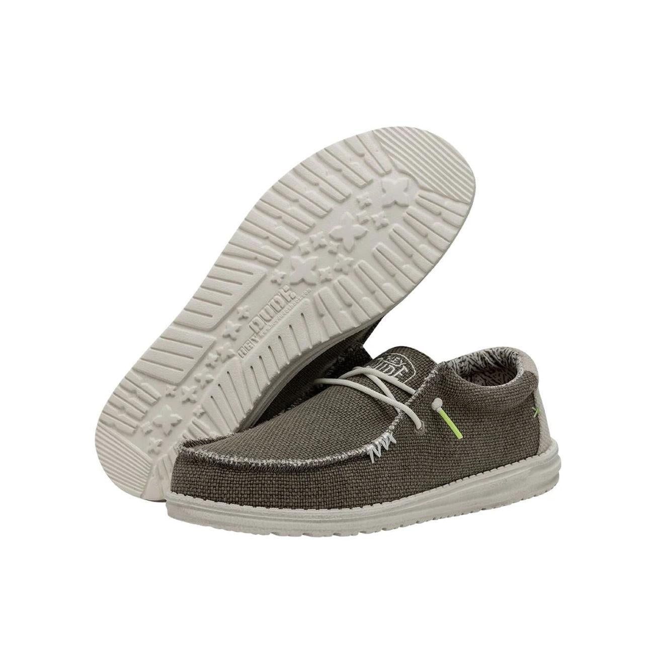 MOCASSINO U. WALLY BRAIDEN HEYDUDE HD.40003 2BS/FOSSIL HEY DUDE 