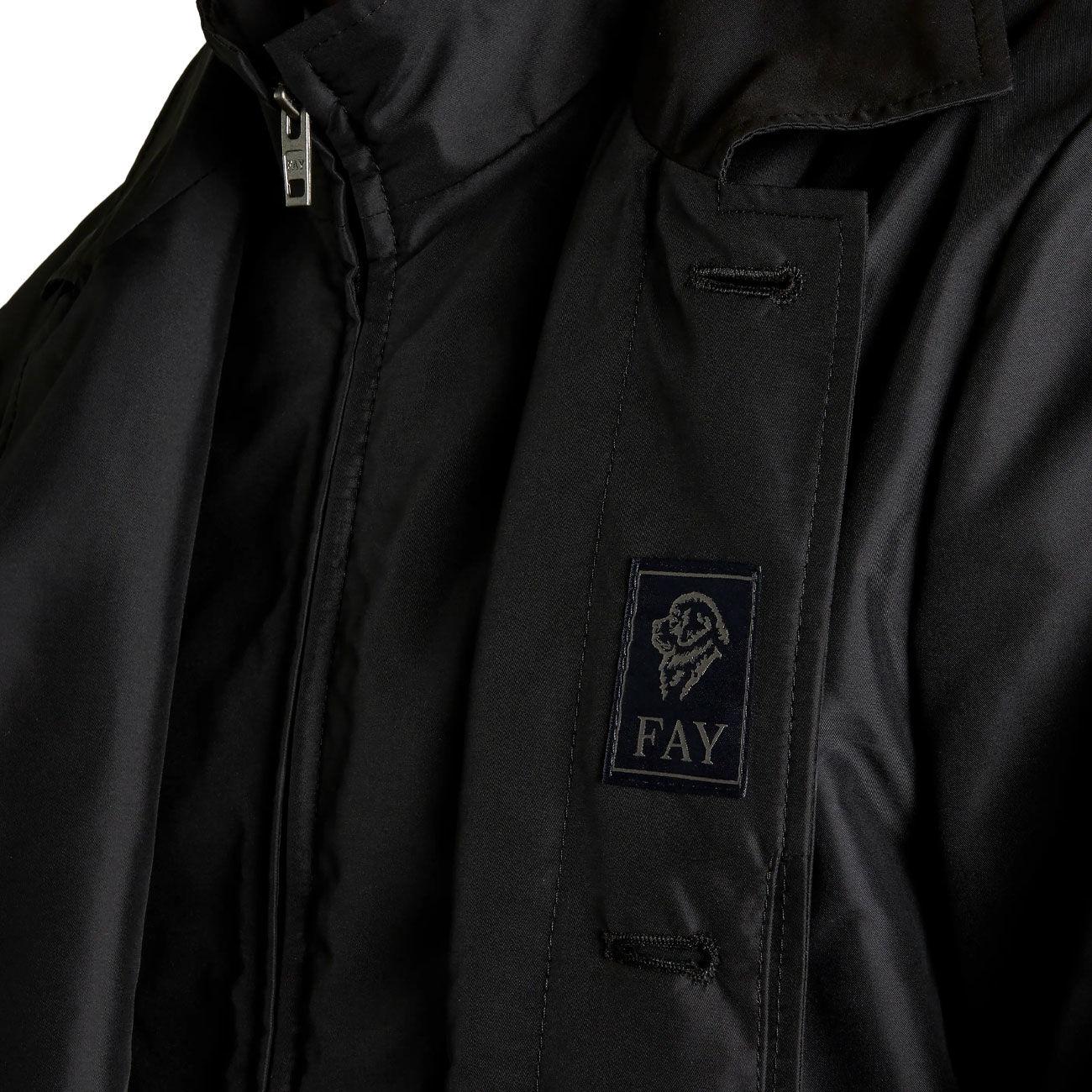 Impermeabile Easy Morning Uomo Nero NAM62460030AXXB999 NERO FAY 
