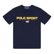 T-Shirt Mezza Manica Con Stampa Logo Bambino Blu 323795487 001 BLU POLO RALPH LAUREN 