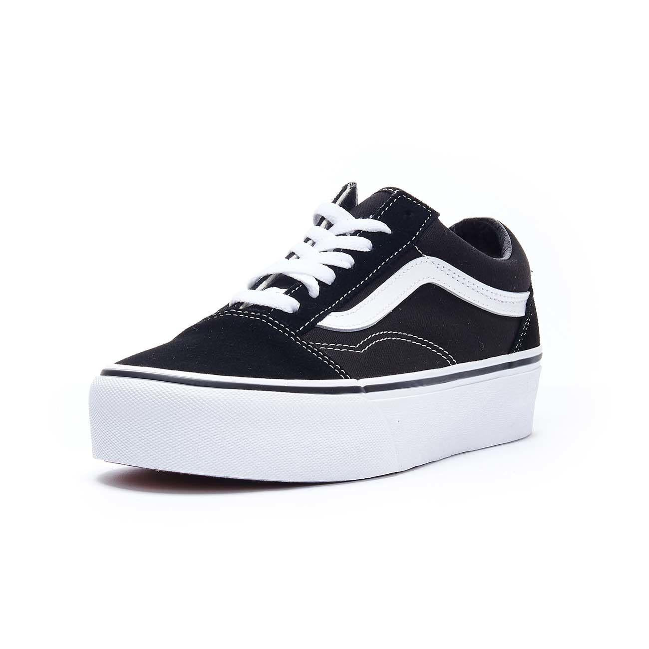 Sneakers Platform Old Skool Donna Black White VN0A3B3U Y281BLACK/WHITE VANS 