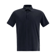 Polo Crepe Uomo Blu JPL00115U52005 9200 BLU HERNO 