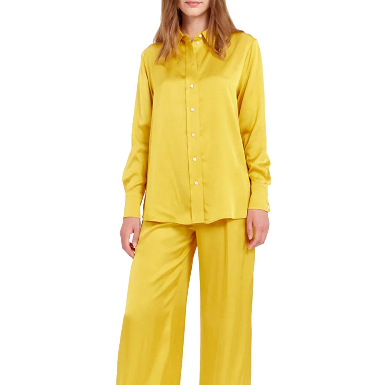 MAUREEN SHIRT D. INES DE LA FRESSANGE 10T511VI020 P610 OCRE INES DE LA FRESSANGE 