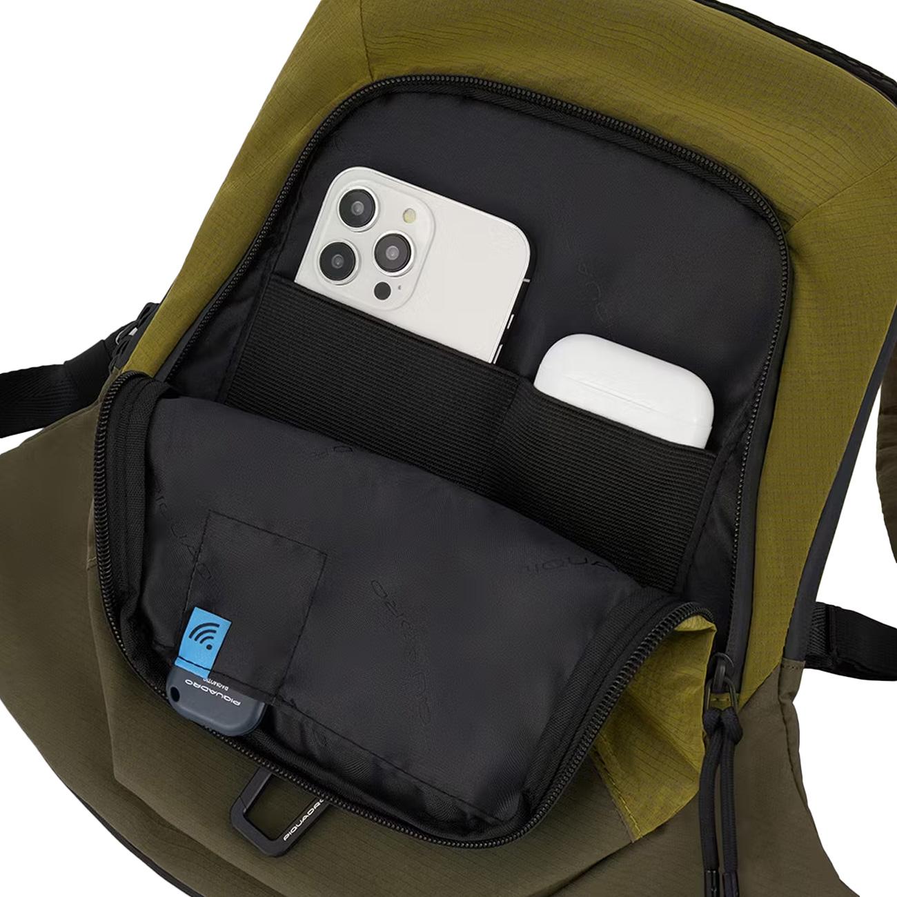 Zaino Porta Computer E Porta Ipad Unisex Giallo Verde CA6200W121 GIALLO/VERDE PIQUADRO 