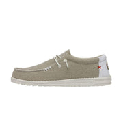 MOCASSINO U. WALLY BRAIDEN HEYDUDE HD.40003 1LB/OFF WHITE HEY DUDE 