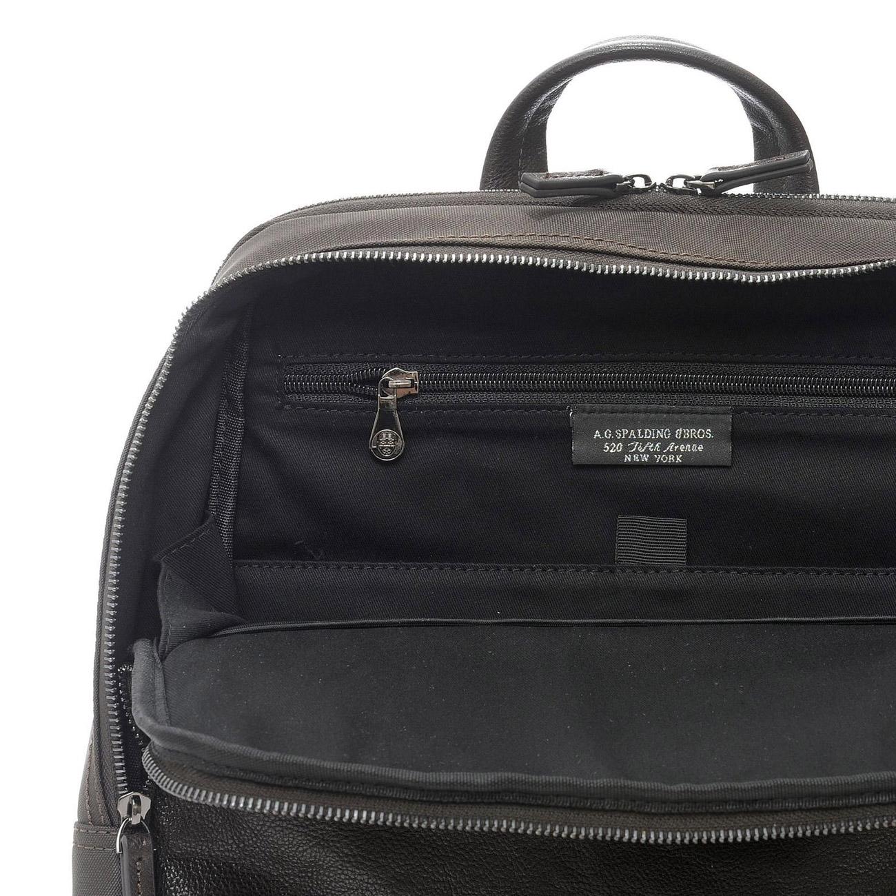 Zaino Square Steel Rivet Unisex Marrone 309391U 252 MARRONE A.G. SPALDING&BROS 