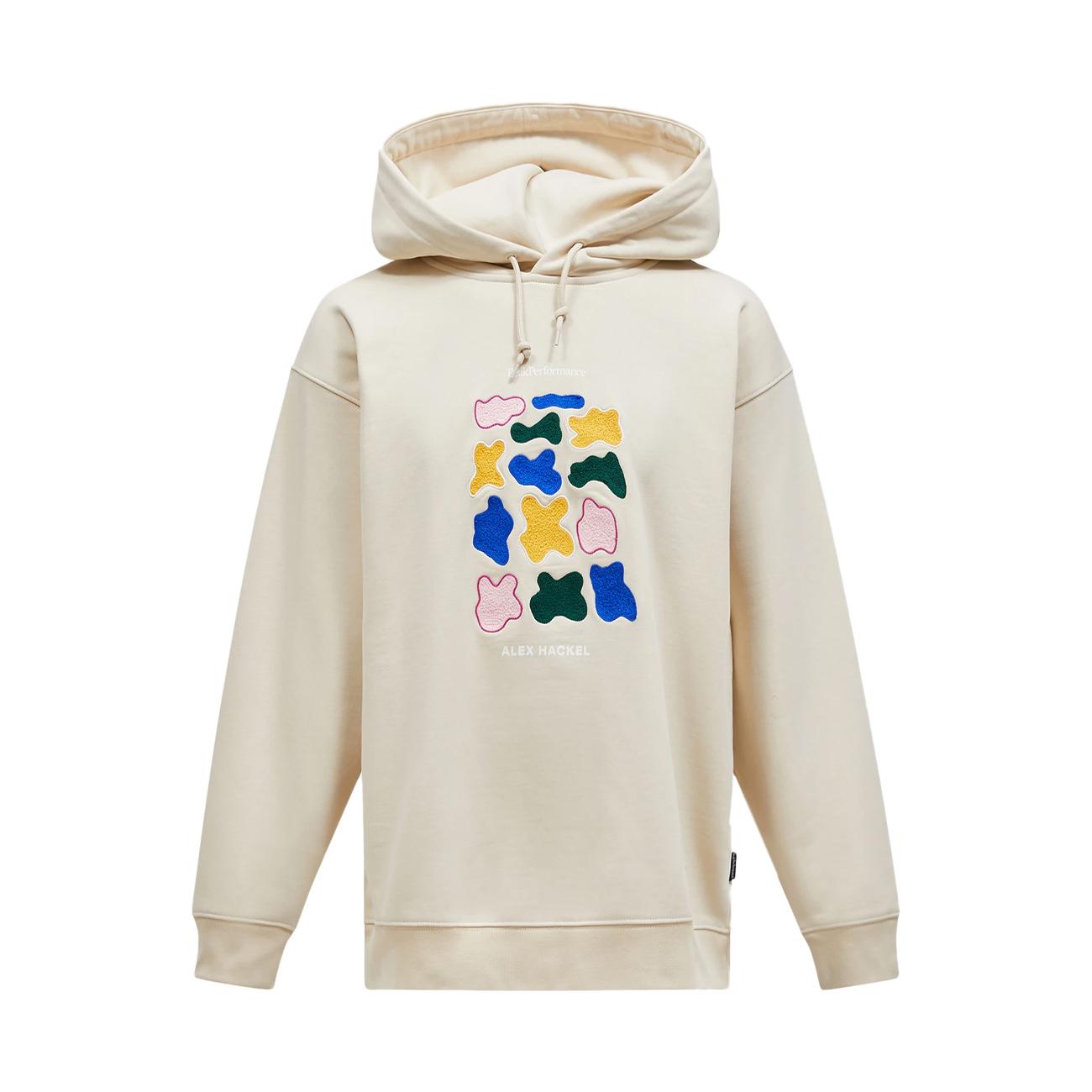 Felpa Artwork Oversized Alex Hackel Unisex Sand Fog G79132 010 SAND FOG PEAK PERFORMANCE 