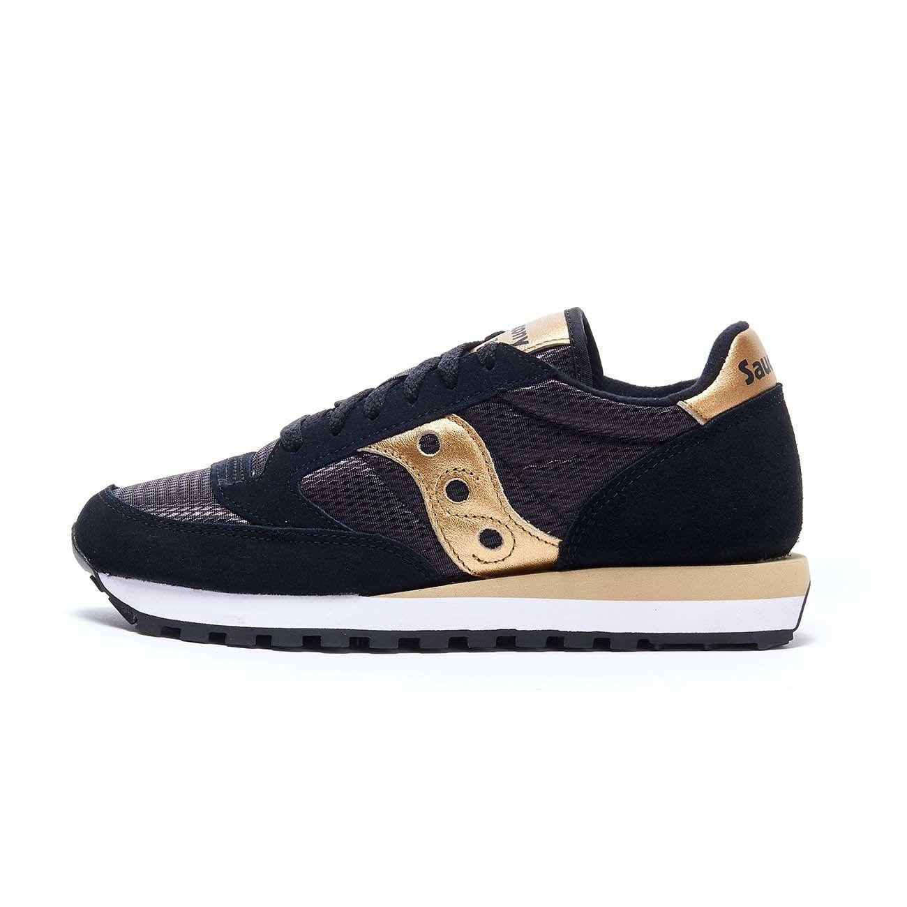 Sneakers Jazz O Donna Black Gold SAU/1044 521 BLACK/GOLD SAUCONY ORIGINALS 