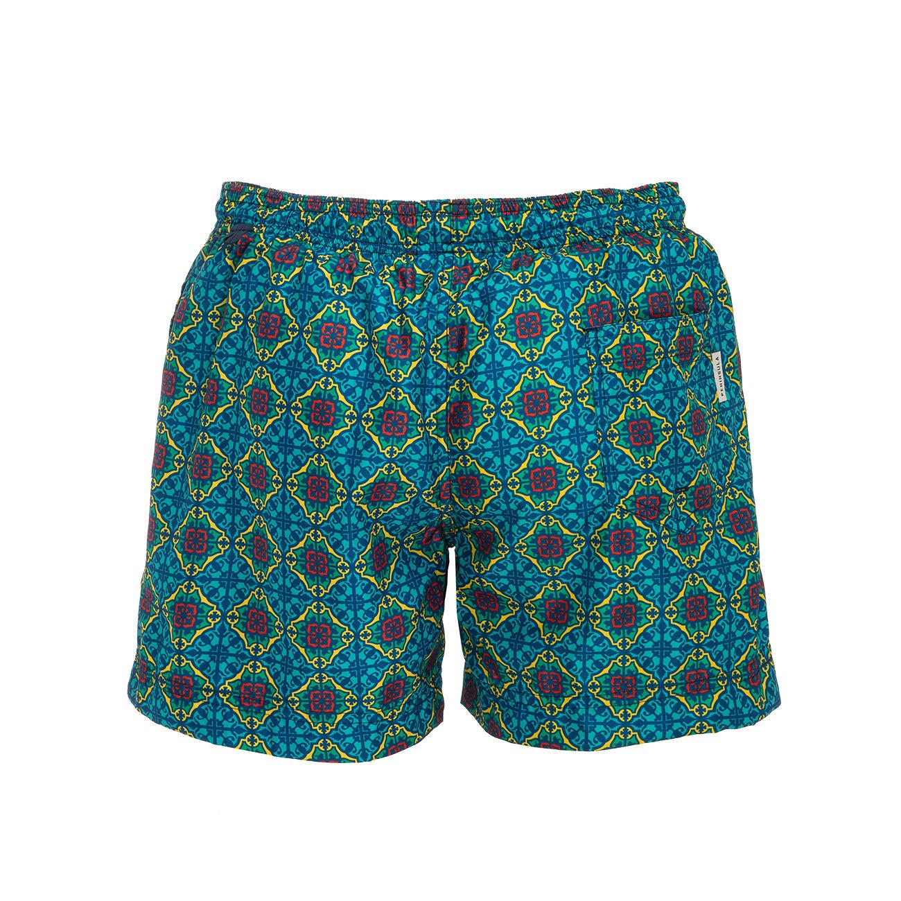 Boxer Mare Panarea Uomo Turchese Multi PENINSULA/SMS22M182E PANAREAV2.TURCHESEMULTI PENINSULA 