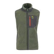 Gilet 80'S Pile Uomo Thyme Black Sand 2531045 024 THYME/BLACK SAND KARPOS 