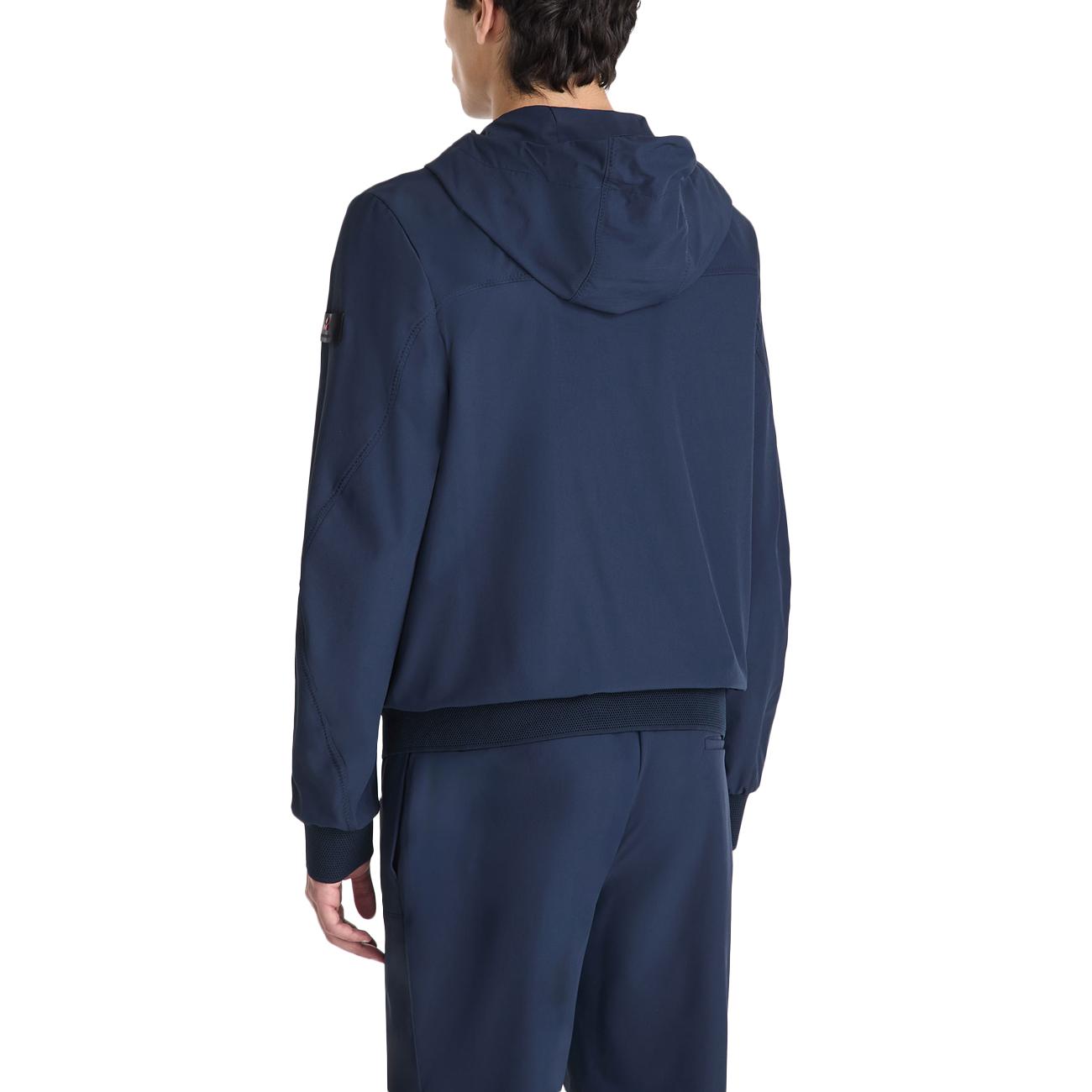 Giacca Uyapo Hybrid Con Cappuccio PEU5746 01192031 215 BLU PEUTEREY 