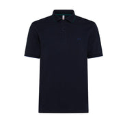 Polo Small Stripe On Collar Uomo Navy Blue A33111 07/NAVY BLUE SUN68 