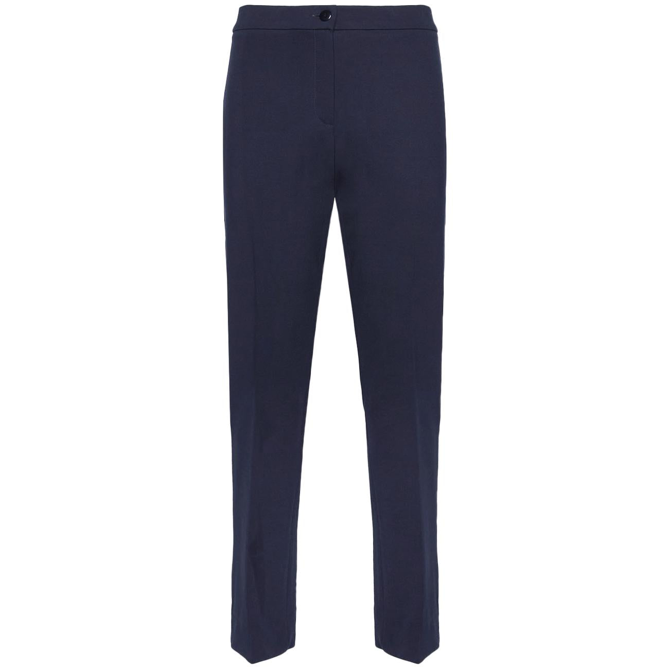 Pantalone A Sigaretta In Punto Milano P062P300395N 034 BLU ELENA MIRO' 
