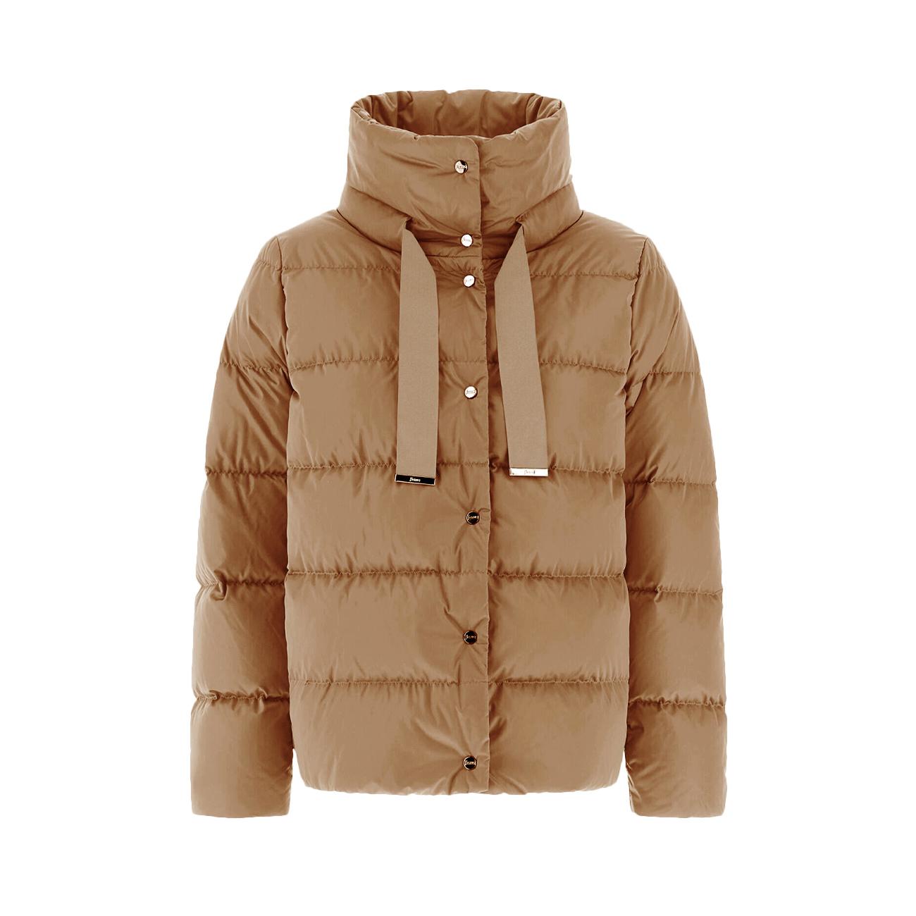 Cappa In Raso Donna Cammello PI001936D12170Z 2157 CAMMELLO HERNO 