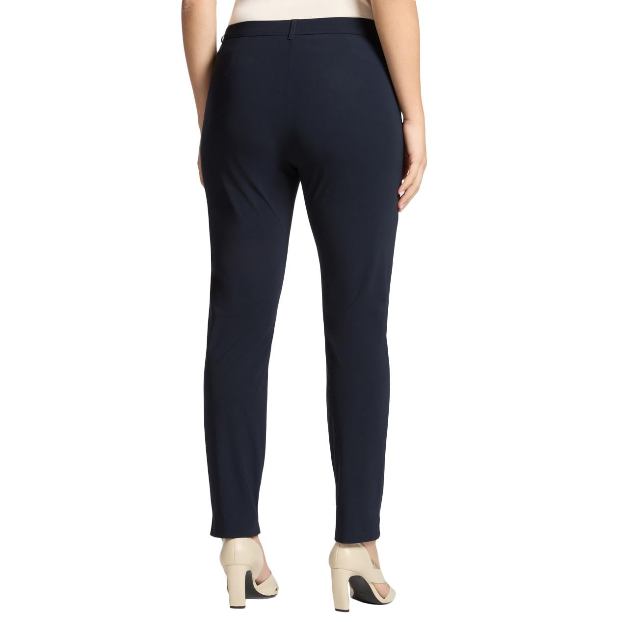 Pantaloni chinos in jersey P193P000440N 034 BLU ELENA MIRO' 