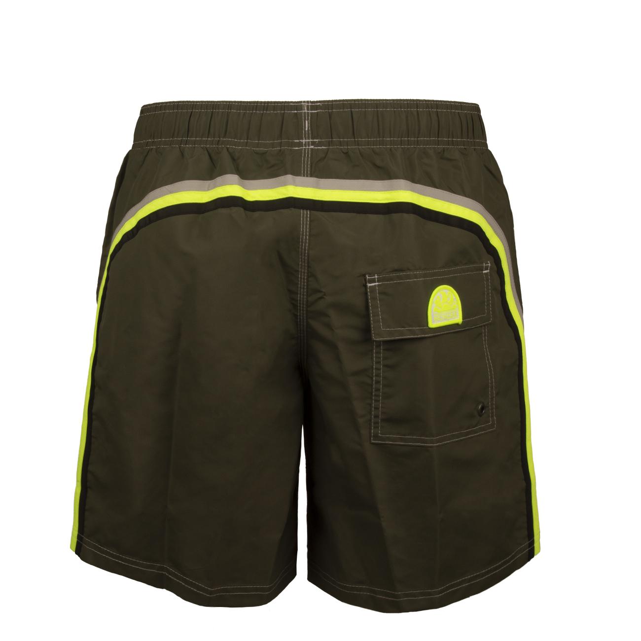 Bermuda Boardshort Uomo Dark Green M505BDTA100 30208 DARK AR. GREEN 08 SUNDEK 