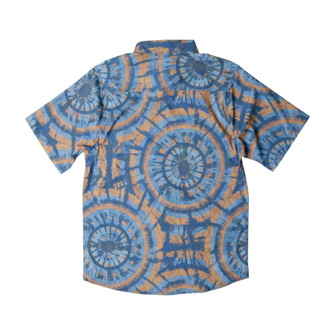 Camicia River Wrangler Uomo Blu KAV5093/5093 CIRCLE TIE DYE KAVU 