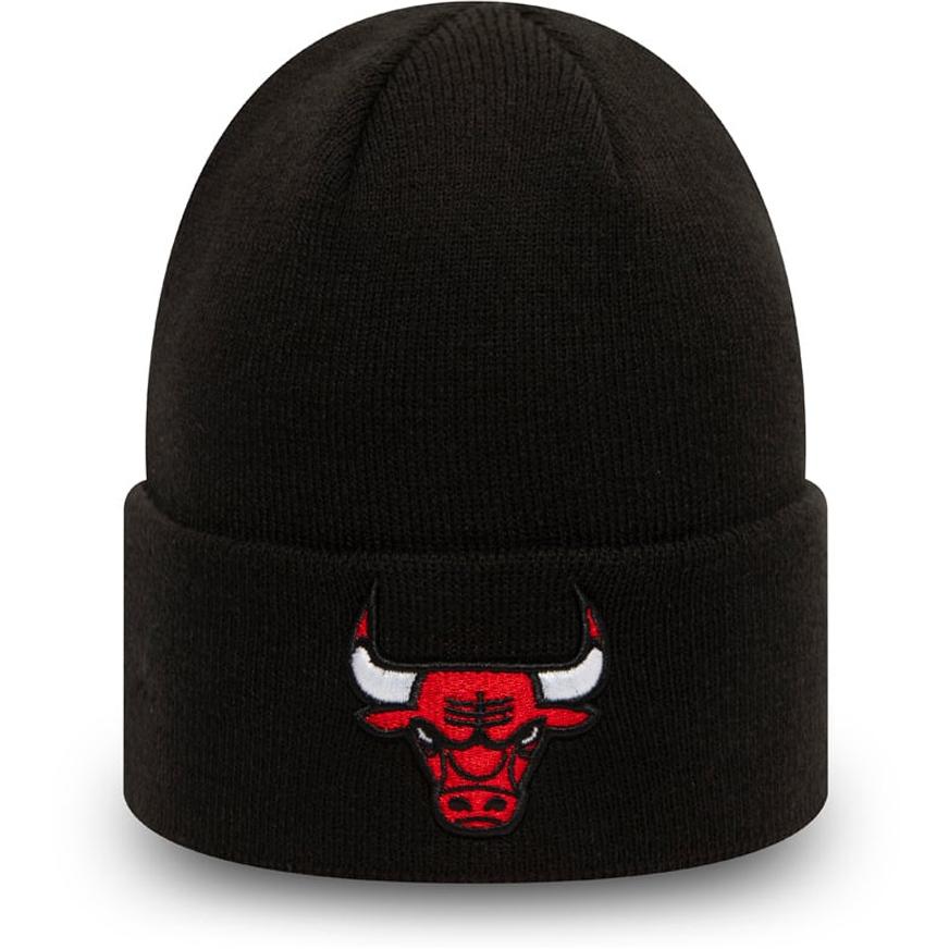 Cappellino Beanie Essential Chicago Bulls Uomo Nero 12156075 BLACK NEW ERA 