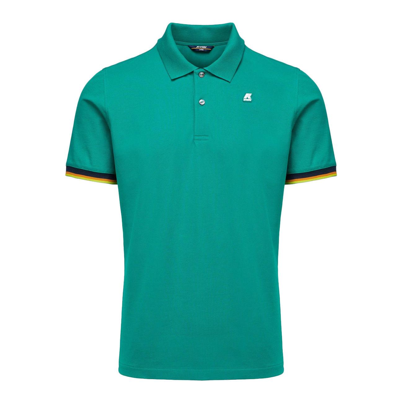 Polo Vincent Uomo Green K7121IW 00Z GREEN K-WAY 