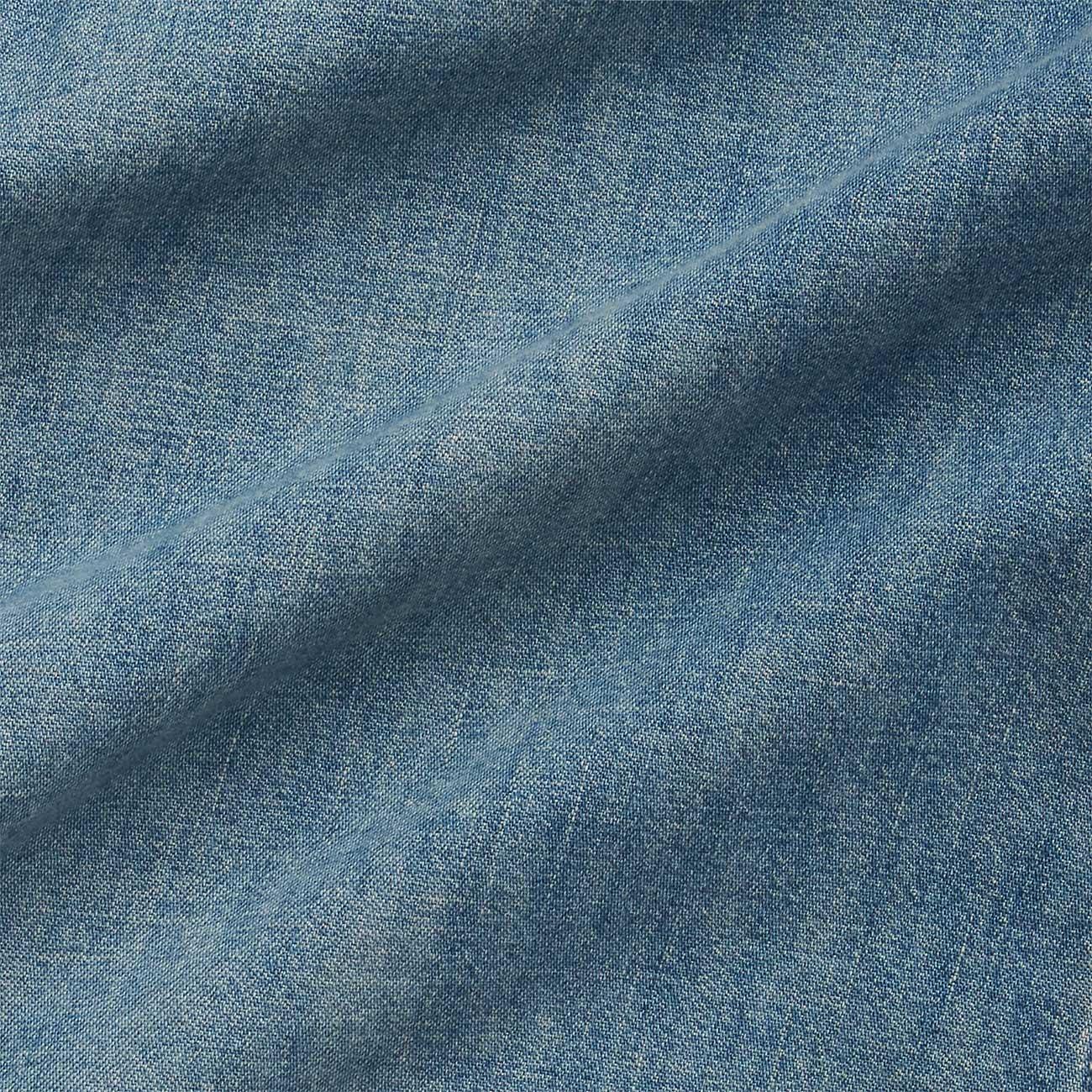 Camicia Western In Denim Slub 710703936 001 RL WESTERN POLO RALPH LAUREN 