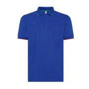 POLO U. SMALL STRIPE ON COLLAR EL. S68 A33111 58/ROYAL SUN68 