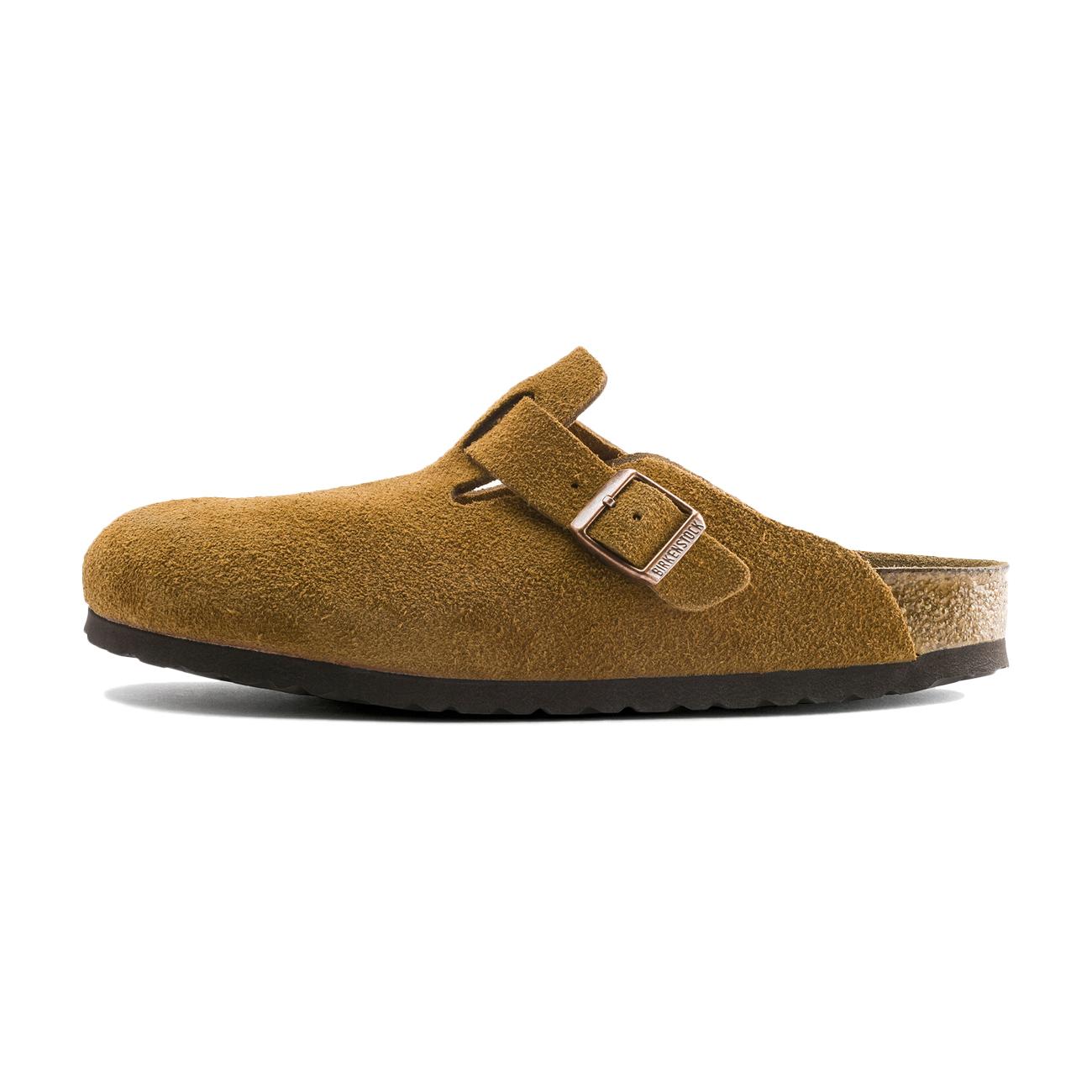 Sandali Boston Pelle Scamosciata 1009543 MINK BIRKENSTOCK 