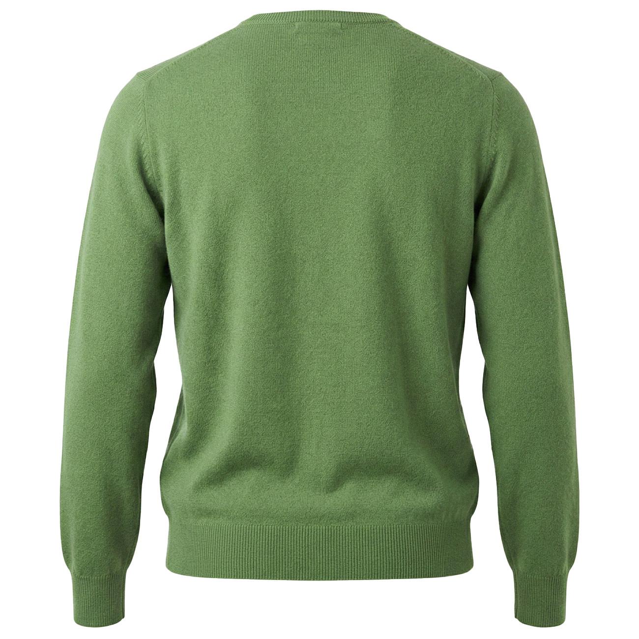 Maglia Girocollo In Lana 19699/55159 450 VERDE LA FILERIA 