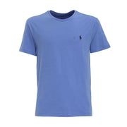 T-Shirt Custom Slim In Jersey Uomo Blue 710671438 230 BLUE POLO RALPH LAUREN 