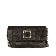 Pochette Mini Raffia Donna Nero CAPRILUX NERO ROBERTO FESTA 