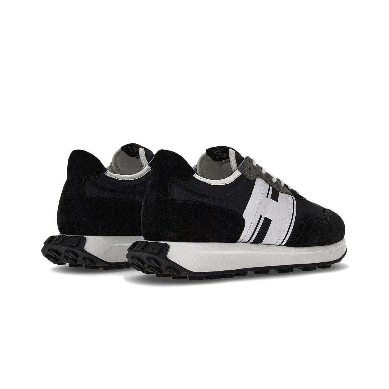 SCARPA U. H601 ALLACCIATO H HOGAN HXM6010EG01N3K175E NERO/GRAFITE CH HOGAN 