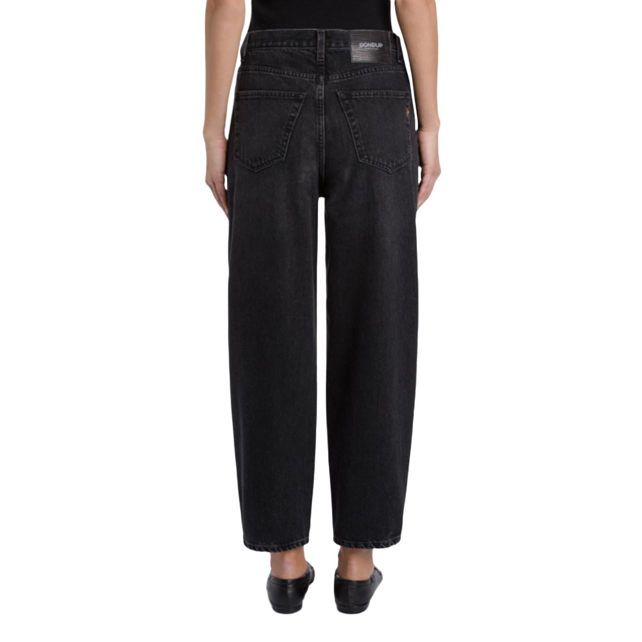 Jeans Bessie DP784 DFE305D MB4 999 NERO DONDUP 