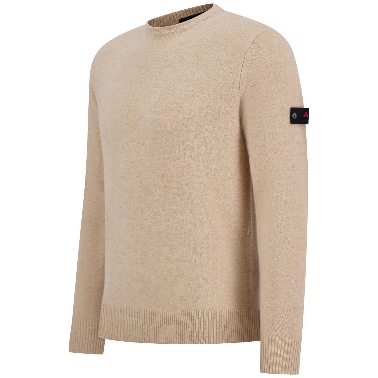 Maglia In Misto Lana Yak Gediz 02 PEU5621 99012205 977 BEIGE MELANGE PEUTEREY 