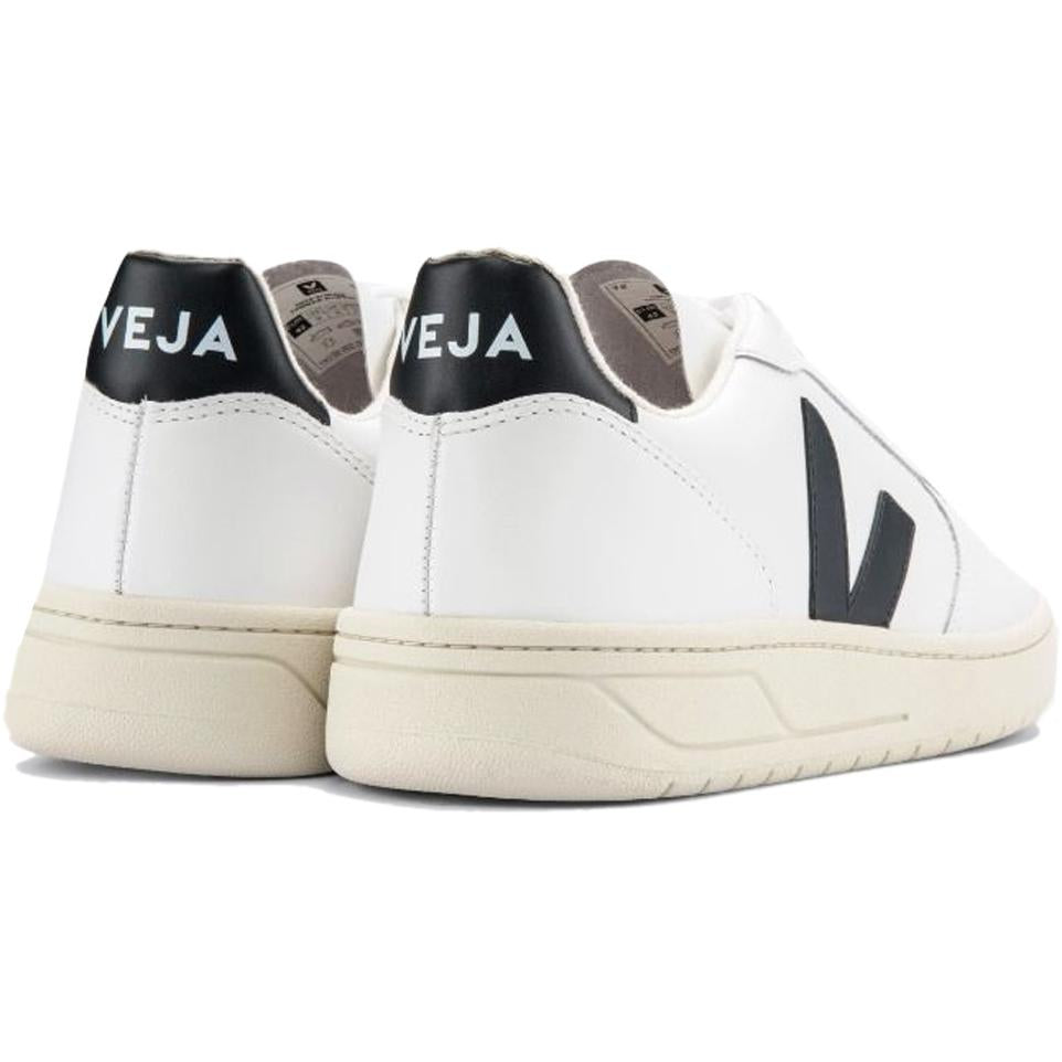 SNEAKERS D. V 10 LEATHER VEJA VX0200005 EXTRA WHITE BLACK VEJA 
