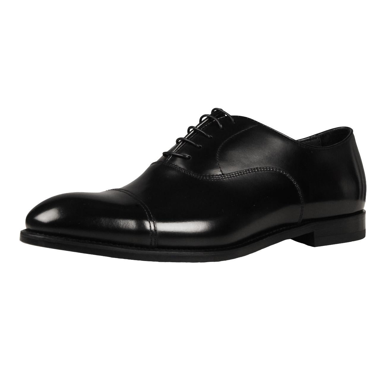MOCASSINO U. OXFORD CAP TOE DOUCALS DU1002YORKUF NN00NERO DOUCAL`S 