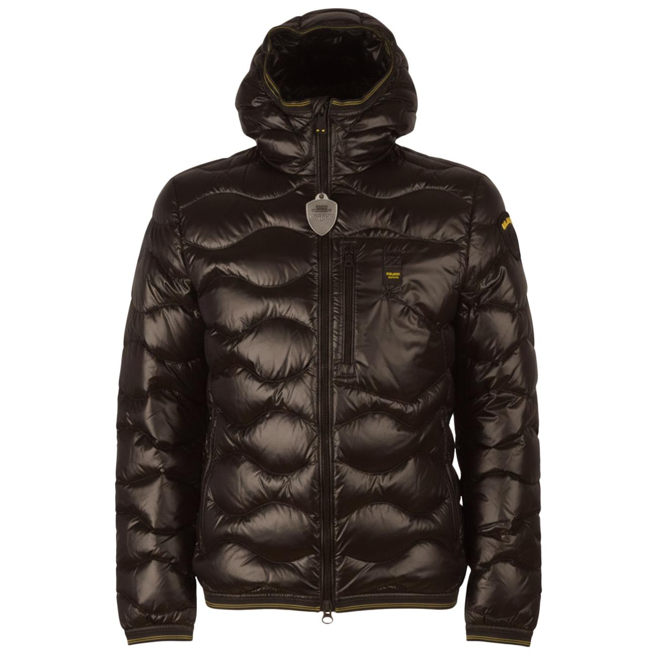 Wave Piumino Con Cappuccio A Onde 24WBLUC03030 006355 999 NERO BLAUER 