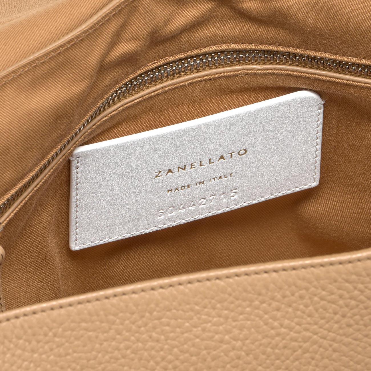 Borsa Postina M Daily Cappuccino 068010 0040000 M Z0260 CAPPUCCINO ZANELLATO 